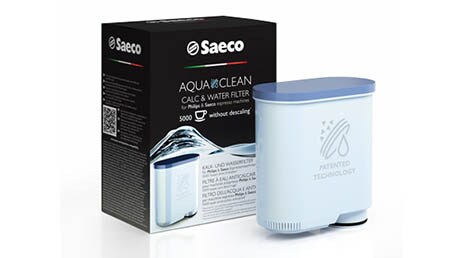 Saeco prezentē patentēto AquaClean filtru un 2015. gadā svin tā 30. gadadienu