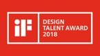 2018. gada dizaina talanta godalgas logotips