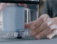 Gaisa izvadīšana no AquaClean filtra