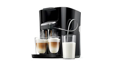 Novatoriskais SENSEO® Latte Duo un Milk Twister tika izlaists 2013. gadā