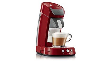 SENSEO® Latte Select tika izlaists 2008. gadā. Tas ir pirmais kafijas tablešu aparāts, kurā integrēta piena tvertne.