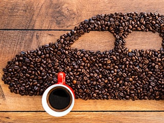 Kafiju var izmantot kā auto degvielu