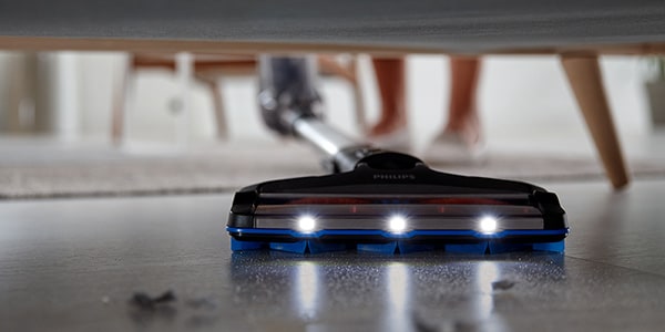 Bezvadu putekļu sūcējs SpeedPro Max birste ar LED apgaismojumu