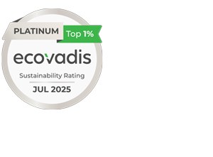 Platinum medaļa „EcoVadis“ 2025. gada jūlijs