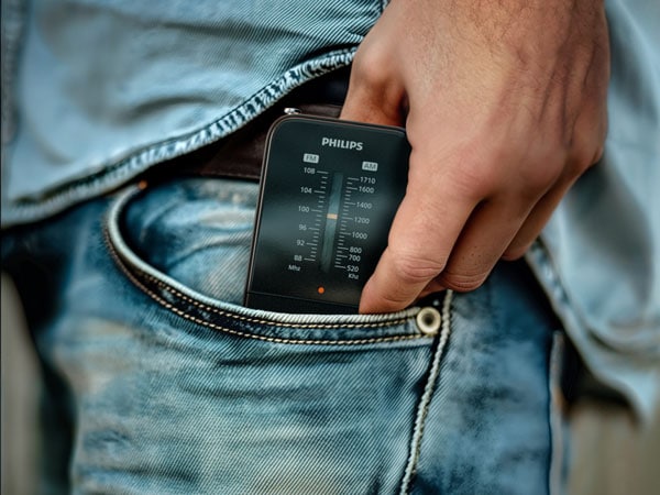 Philips super portatīvie radio aparāti