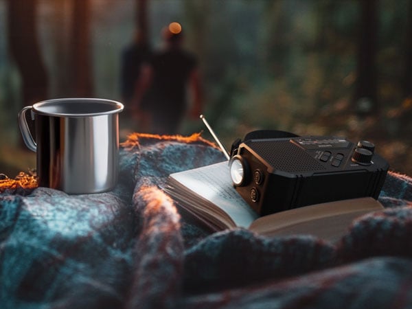 Philips radio pārnēsājamais lukturis