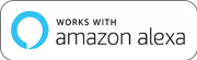 Darbojas ar Amazon Alexa logotips