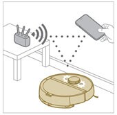 savienojiet savus robotus, homerun lietotne