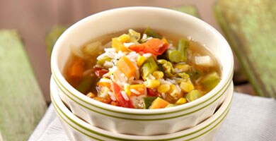 Summer Minestrone With Rice | Philips Chef Recipes
