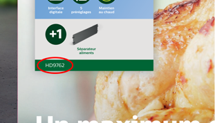 Modeļa numurs uz kastes