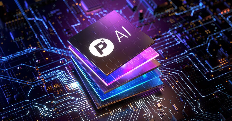 P5 AI ar Ambilight televizoriem