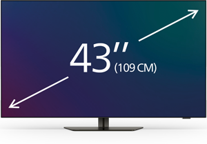 42-43 collu televizori