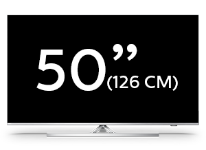 50 collu Philips Performance Series 4K UHD LED Android TV